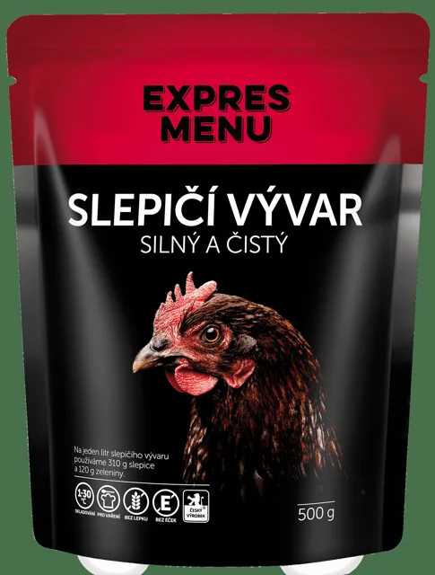 EXPRES MENU Slepičí vývar 500 g (2 porce)