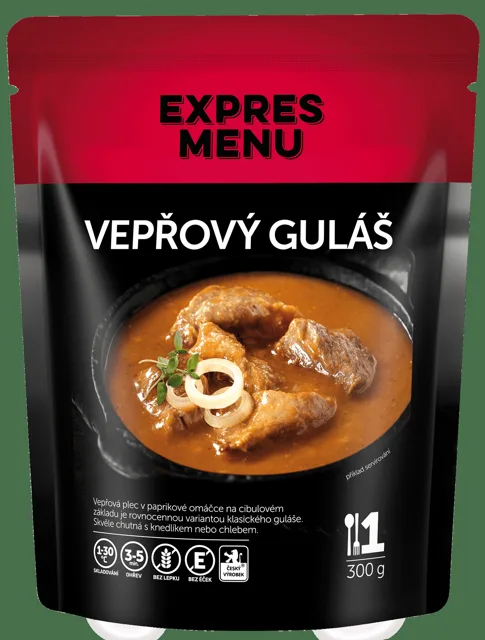 EXPRES MENU Vepřový guláš 300 g (1 porce)