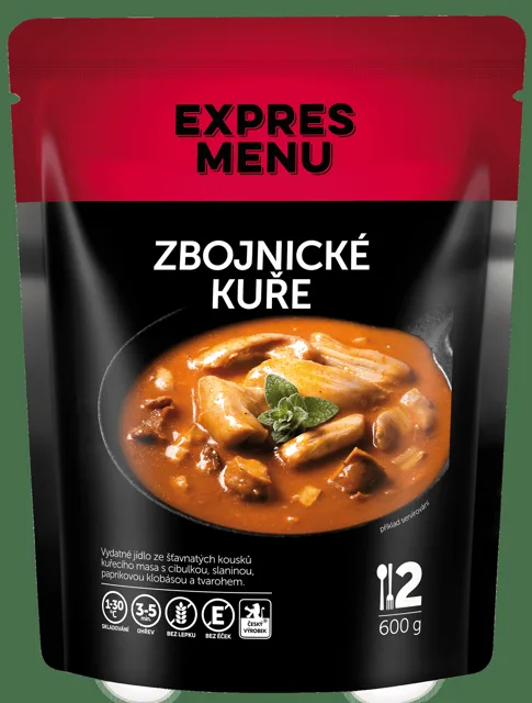 EXPRES MENU Zbojnické kuře 600 g (1 porce)