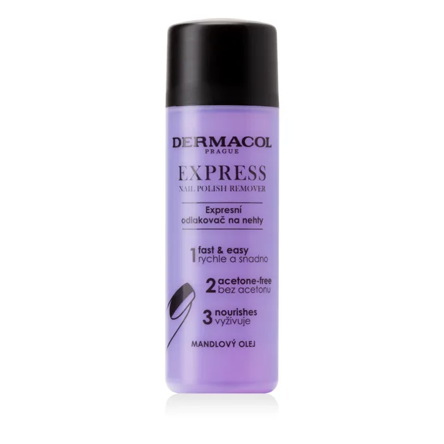 Expresní odlakovač na nehty Dermacol - Oficiální e-shop Dermacol