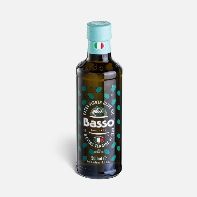 Extra panenský olivový olej 100% ITALIA Basso 500 ml