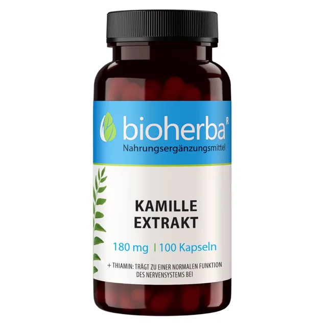 Extrakt z heřmánku 180 mg – 100 kapslí – Bioherba