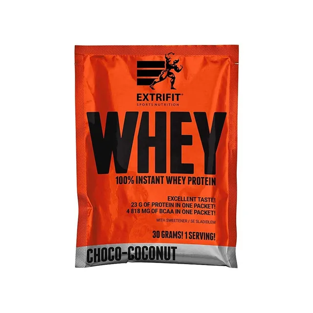 EXTRIFIT 100% Whey protein čoko kokos 30 g