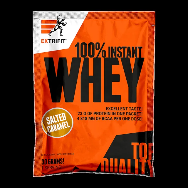 EXTRIFIT 100% Whey protein slaný karamel 30 g