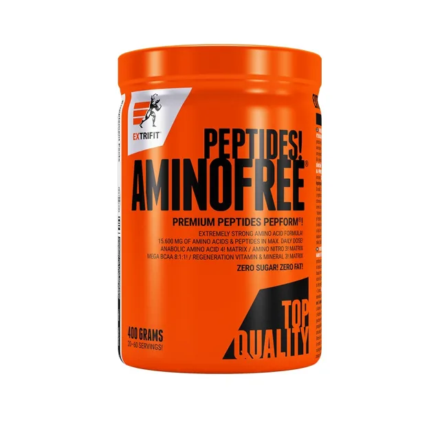 Extrifit AminoFree Peptides 400g - broskev