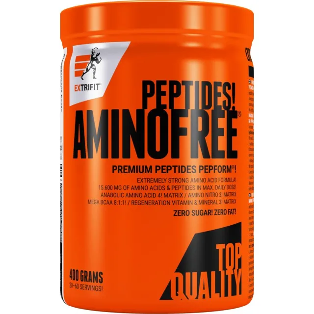Extrifit Aminofree Peptides regenerace a růst svalů příchuť Mango&Pineapple 400 g
