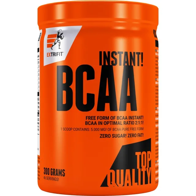 Extrifit BCAA Instant regenerace a růst svalů příchuť Orange 300 g