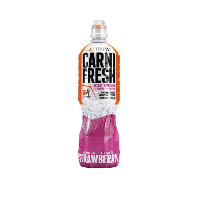 Extrifit Carnifresh Sparkling Caffeine free wild strawberry mint 850 ml