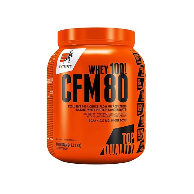EXTRIFIT CFM Instant whey 80 protein čokoláda 1000 g