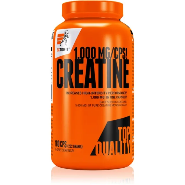 Extrifit Creatine Monohydrate podpora sportovního výkonu 180 cps