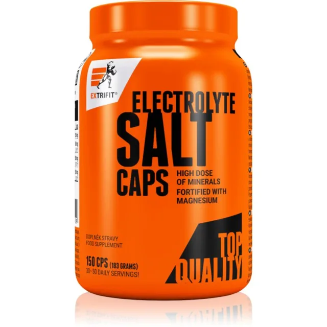 Extrifit Electrolyte Salt Caps kapsle k zajištění elektrolytické rovnováhy 150 cps