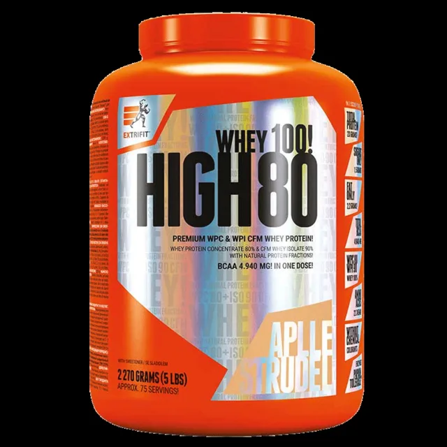 Extrifit High Whey 80 1kg - jahoda