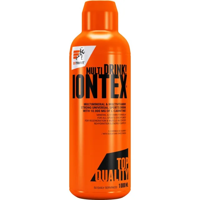 Extrifit Multi Drink Iontex koncentrát pro přípravu sportovního nápoje příchuť Lime Lemon 1000 ml