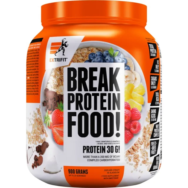 Extrifit Protein Break kompletní jídlo příchuť Banana 900 g