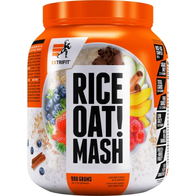 Extrifit Rice Oat Mash instantní kaše příchuť Coconut 900 g