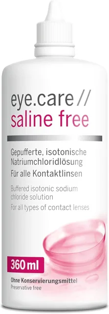 EYE CARE Eye.care pH Neutrální fyziologický roztok pro kontaktní čočky 360 ml