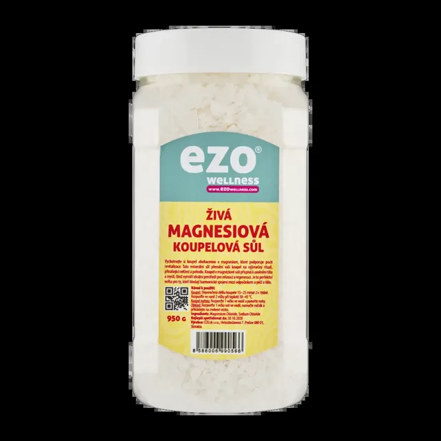 EZO Živá magnesiová koupelová sůl Wellness 950 g
