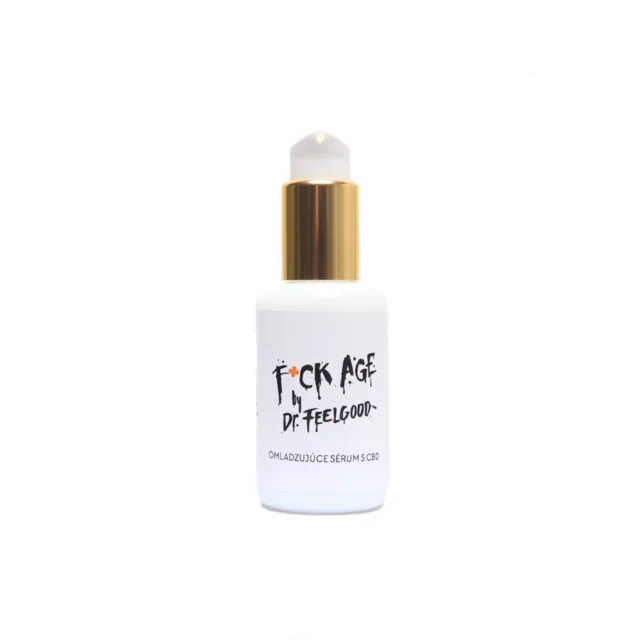 F*CK AGE pleťové sérum s CBD - 30 ml - Dr. Feelgood