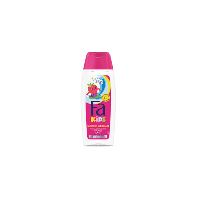 FA Kids Mořská panna sprchový gel a šampón 250 ml