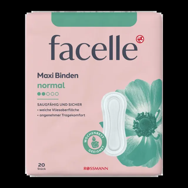 facelle Hygienické vložky Maxi Normal 20 ks