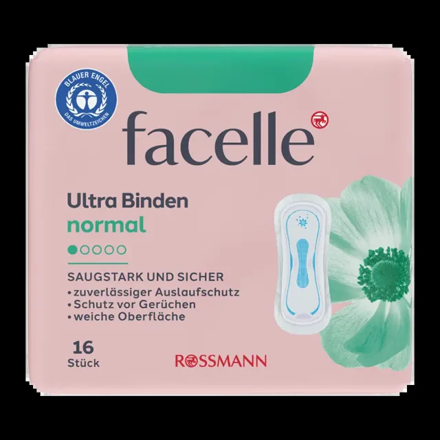 facelle Hygienické vložky Ultra Normal 16 ks
