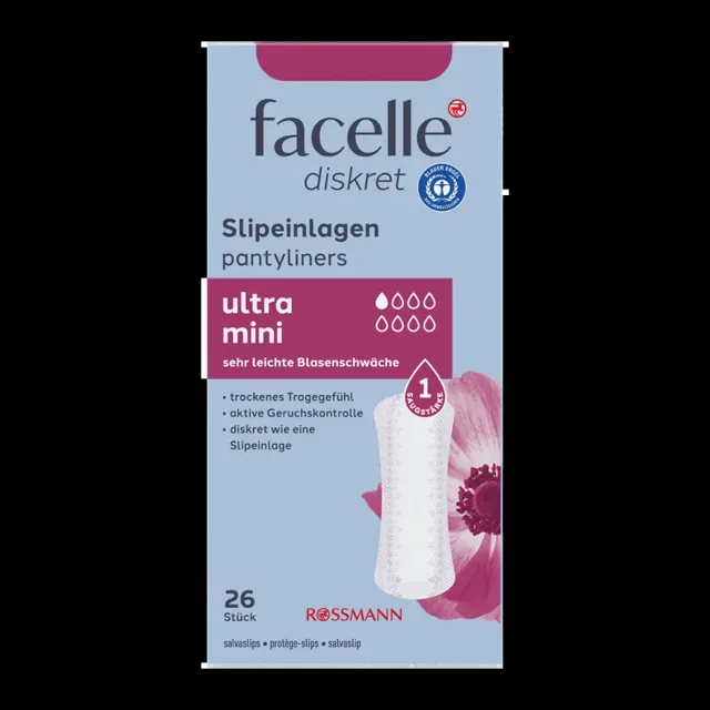 facelle Inkontinenční slipové vložky Ultra Mini 26 ks