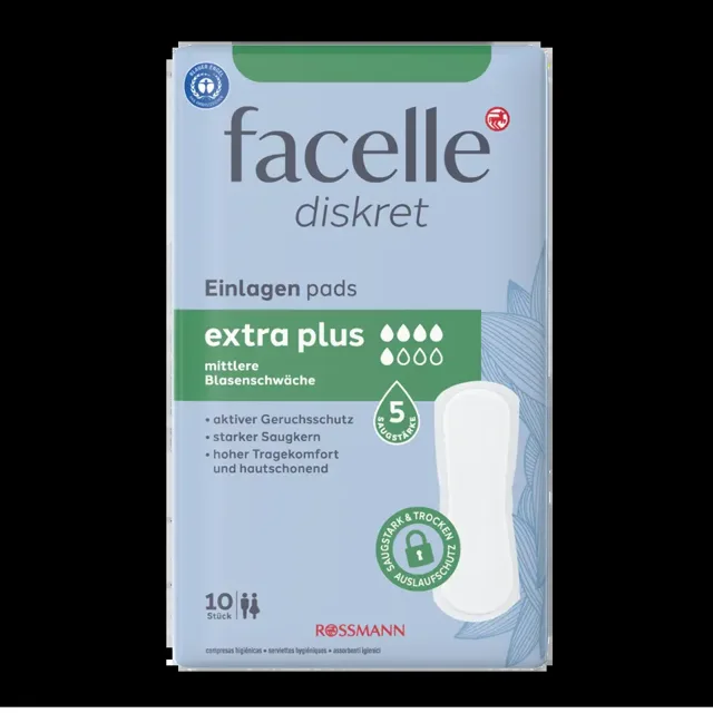 facelle Inkontinenční vložky Extra Plus 10 ks
