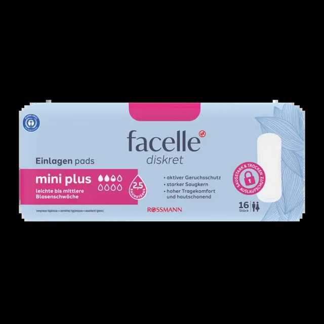facelle Inkontinenční vložky Mini Plus 16 ks