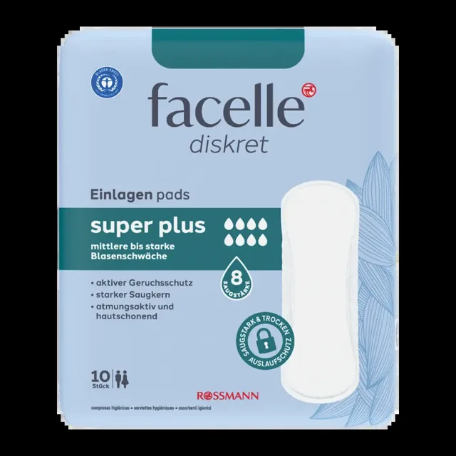 facelle Inkontinenční vložky Super Plus 10 ks
