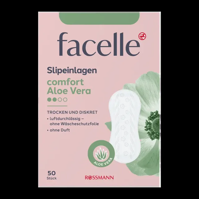 facelle Slipové vložky Ale Vera Comfort 50 ks