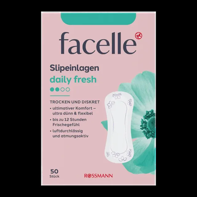 facelle Slipové vložky Daily Fresh 50 ks