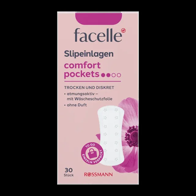 facelle Slipové vložky Pockets Comfort 30 ks