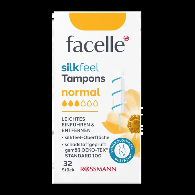 facelle Tampony Silk Feel Normal 32 ks