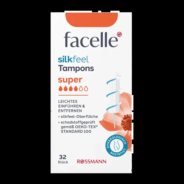 facelle Tampony Silk Feel Super 32 ks