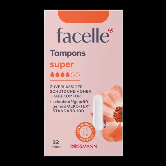 facelle Tampony Super 32 ks 32 ks