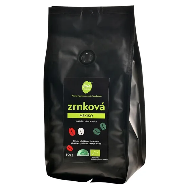 FAIROBCHOD Mexiko zrnková káva BIO 500 g