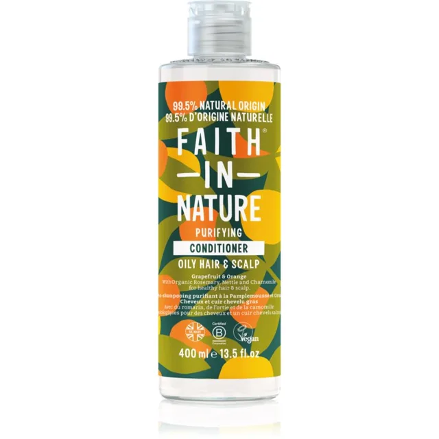 Faith In Nature Grapefruit & Orange přírodní kondicionér pro normální až suché vlasy 400 ml