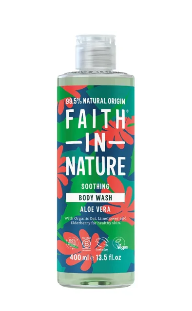 Faith in Nature Sprchový gel Aloe Vera 400 ml
