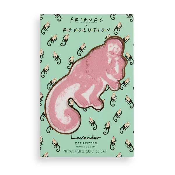 FAnn dětem Revolution X Friends Monkey Bath Fizzer koupelová bomba 130 g