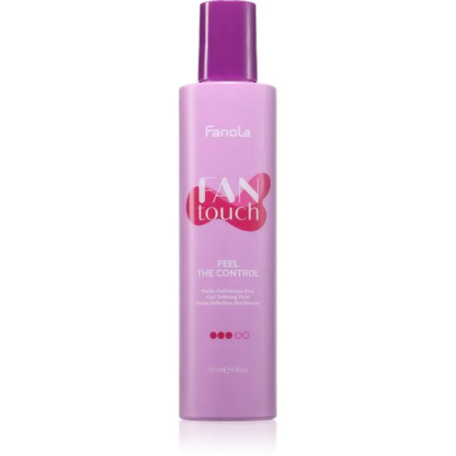 Fanola FAN touch Feel The Control fluid pro vytvarování vln 200 ml