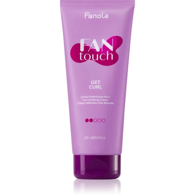 Fanola FAN touch krém na vlasy pro vlnité a kudrnaté vlasy 200 ml