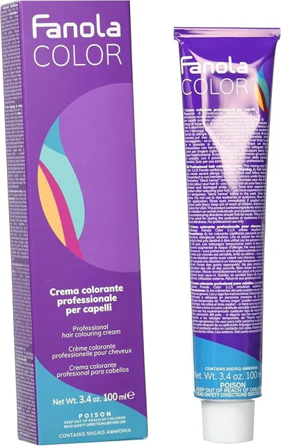 FANOLA -FANOLA - Krémová barva na vlasy 100 ml, 7.6 Červená blond