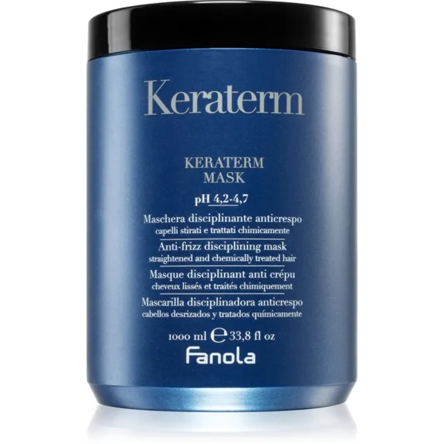 Fanola Keraterm Mask uhlazující maska pro nepoddajné a krepatějící se vlasy 1000 ml