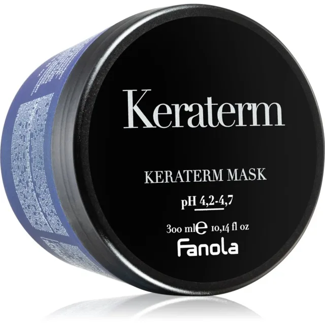 Fanola Keraterm Mask uhlazující maska pro nepoddajné a krepatějící se vlasy 300 ml