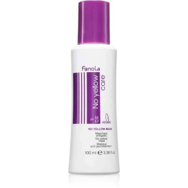 Fanola No Yellow Mask maska neutralizující žluté tóny 100 ml