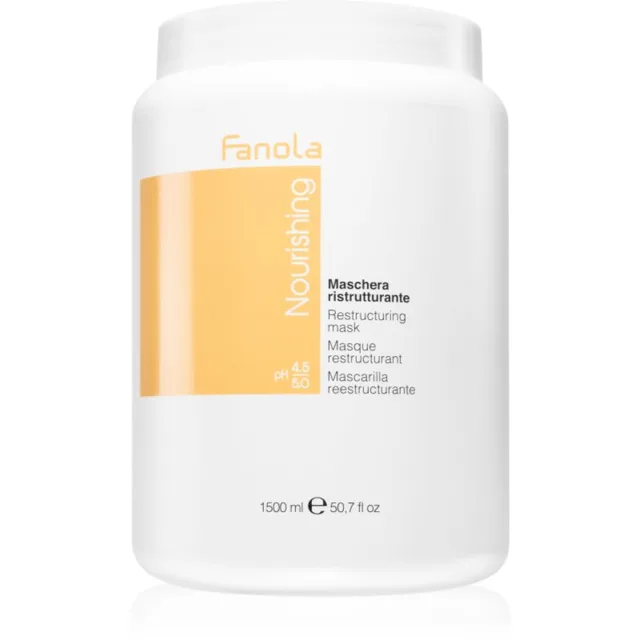 Fanola Nourishing Restructuring Mask vyživující maska pro suché a poškozené vlasy 1500 ml