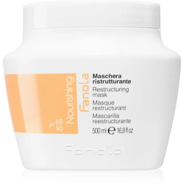 Fanola Nourishing Restructuring Mask vyživující maska pro suché a poškozené vlasy 500 ml