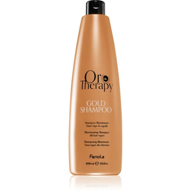 Fanola Oro Therapy Gold Shampoo hydratační šampon s 24karátovým zlatem 1000 ml