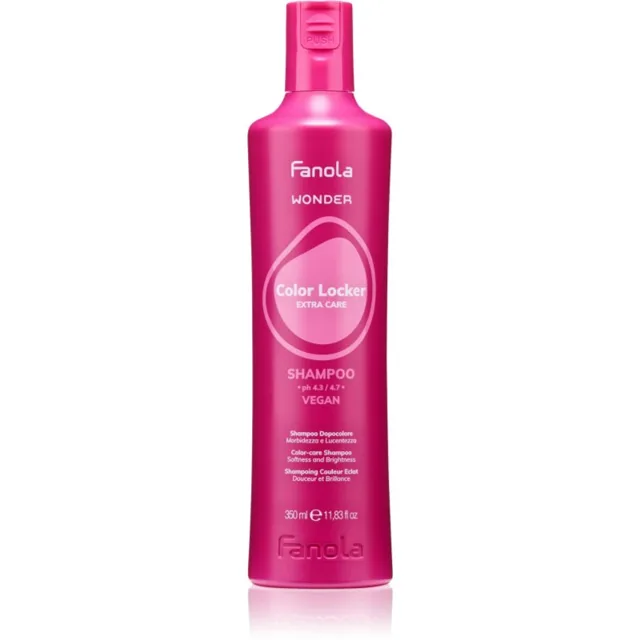Fanola Wonder Color Locker Shampoo rozjasňující a posilující šampon pro barvené vlasy 350 ml
