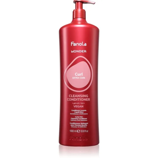 Fanola Wonder Curl Cleansing Conditioner kondicionér pro kudrnaté vlasy 1000 ml